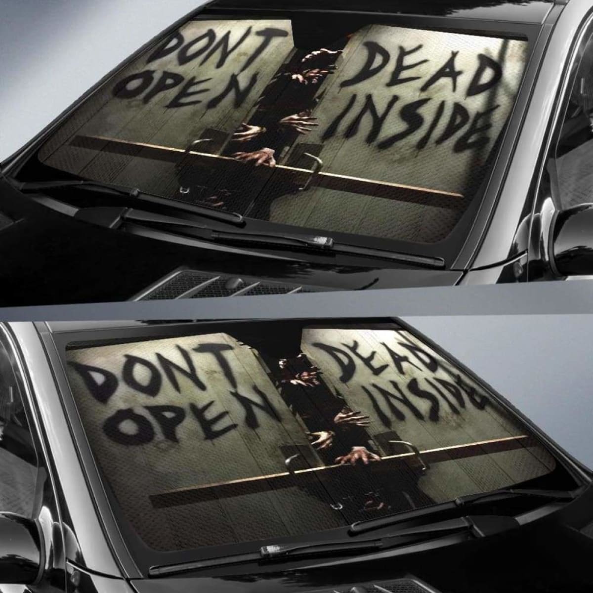 The Walking Dead Car Auto Sun Shades Universal Fit 051312