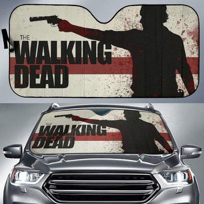 The Walking Dead Shoot Auto Sun Shade Mn05 Universal Fit 111204
