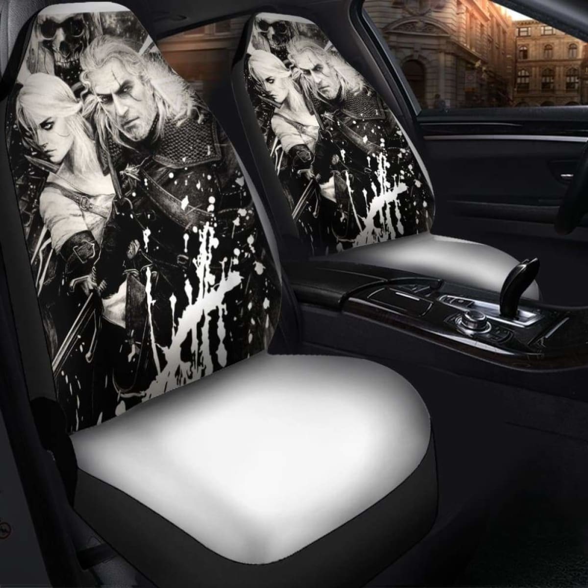 The Witcher 3 Art Car Seat Covers Universal Fit 051012