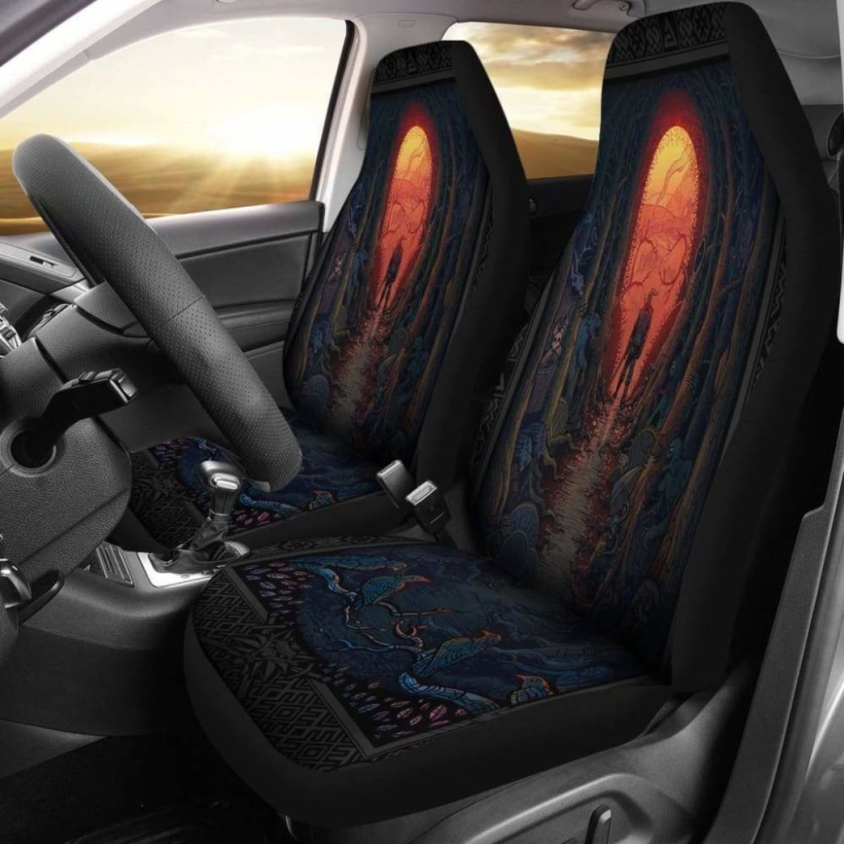 The Witcher Art Car Seat Covers Universal Fit 051012