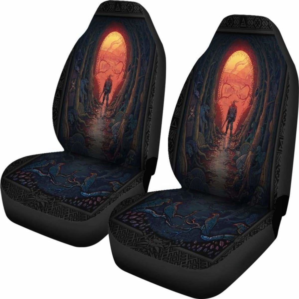 The Witcher Art Car Seat Covers Universal Fit 051012