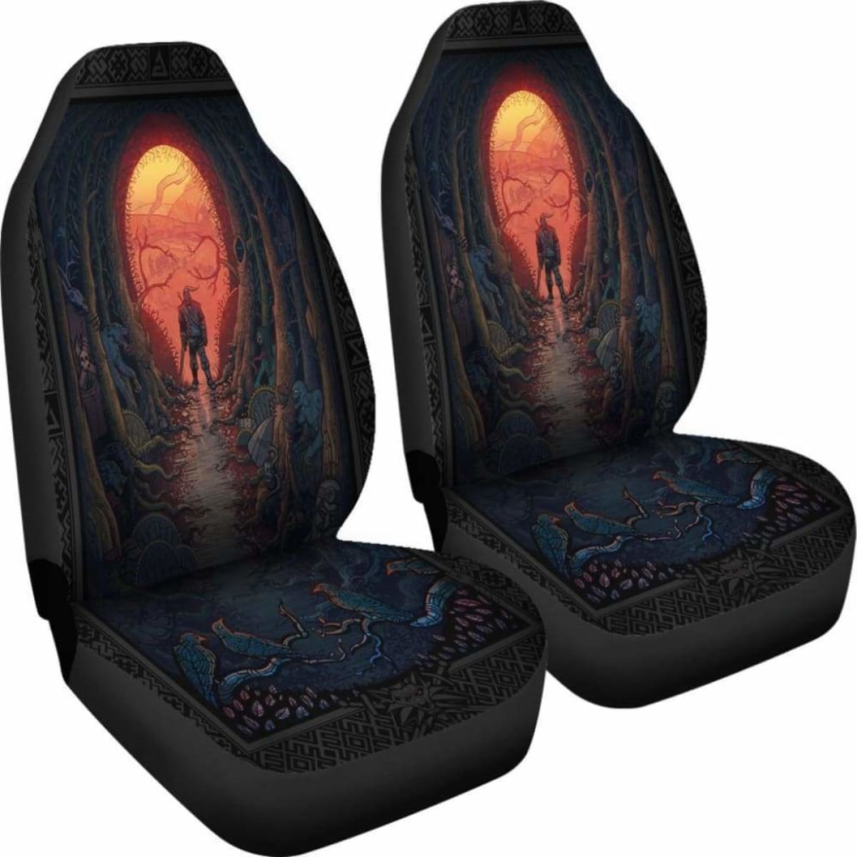 The Witcher Art Car Seat Covers Universal Fit 051012