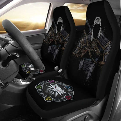 The Witcher Badass Car Seat Covers Universal Fit 051012