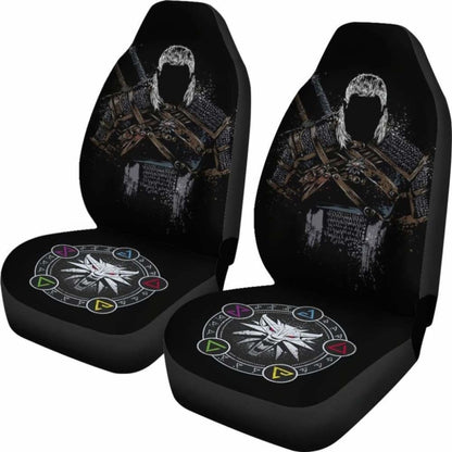 The Witcher Badass Car Seat Covers Universal Fit 051012