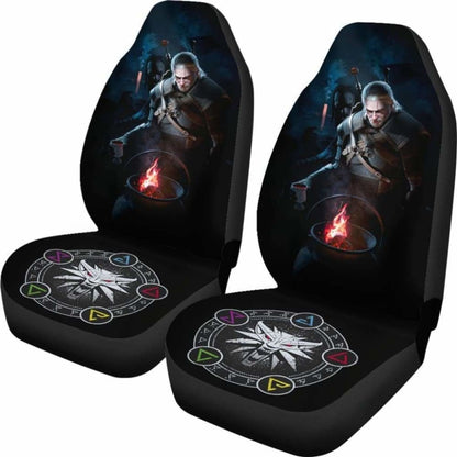 The Witcher 3 Car Seat Covers Universal Fit 051012
