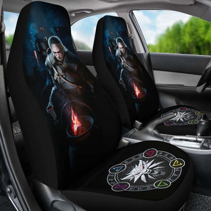 The Witcher 3 Car Seat Covers Universal Fit 051012
