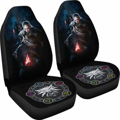 The Witcher 3 Car Seat Covers Universal Fit 051012