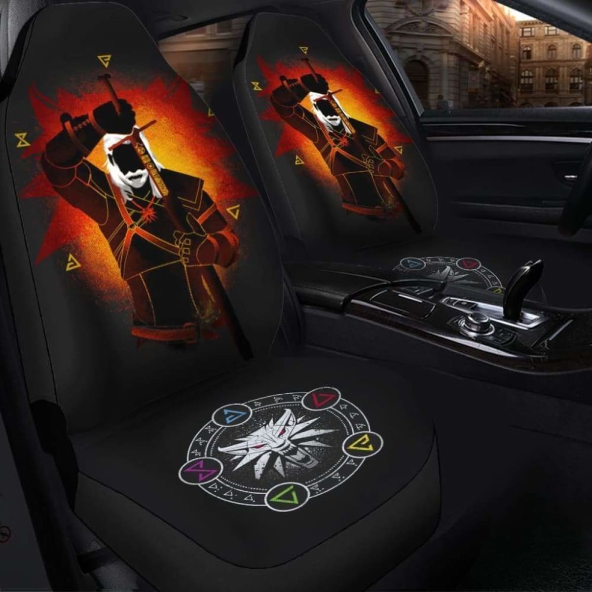The Witcher Car Seat Covers Universal Fit 051012