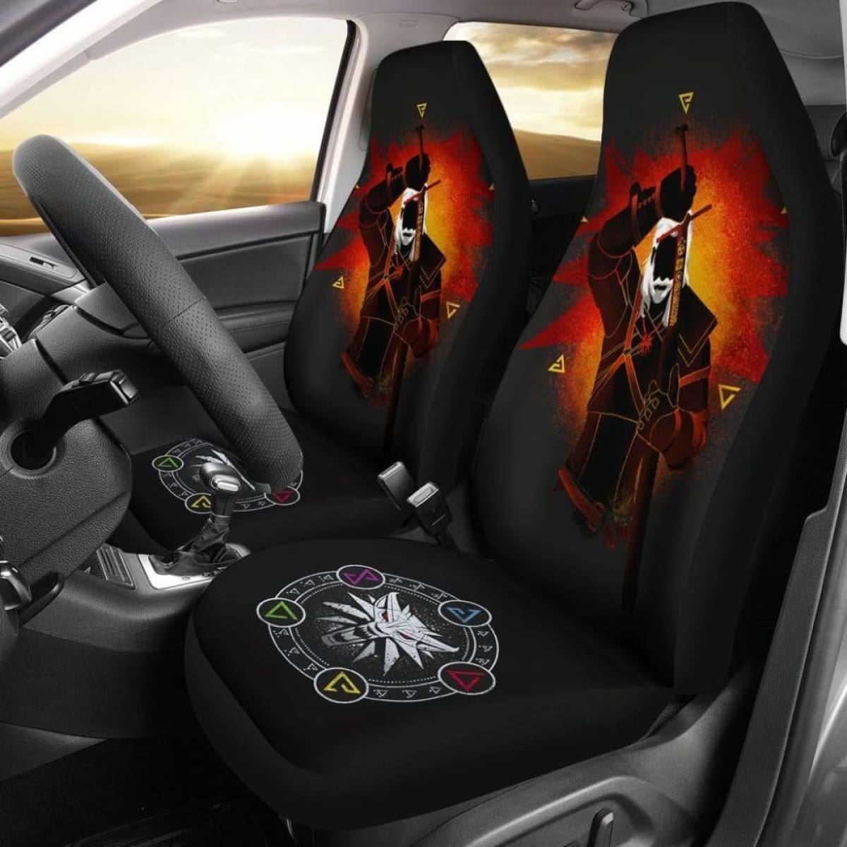 The Witcher Car Seat Covers Universal Fit 051012