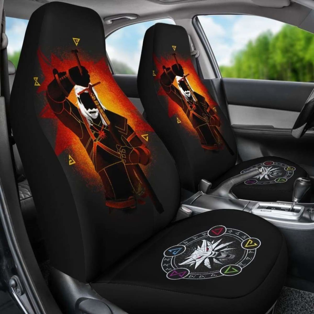The Witcher Car Seat Covers Universal Fit 051012