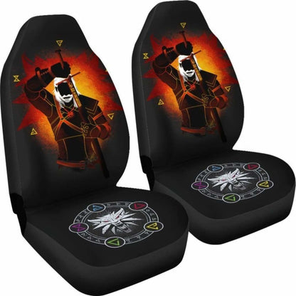 The Witcher Car Seat Covers Universal Fit 051012