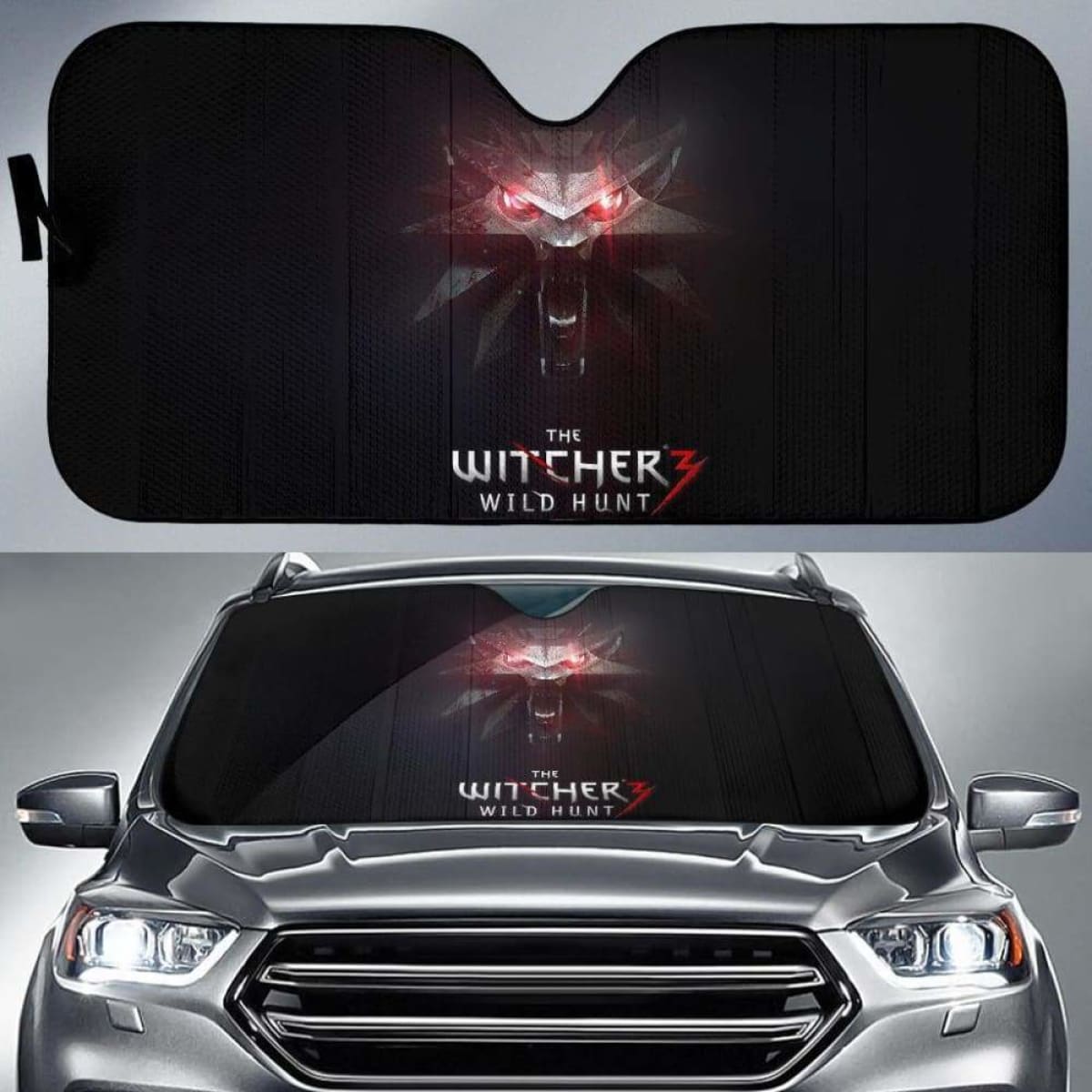 The Witcher 3 Ciri Car Sunshade 918b Universal Fit