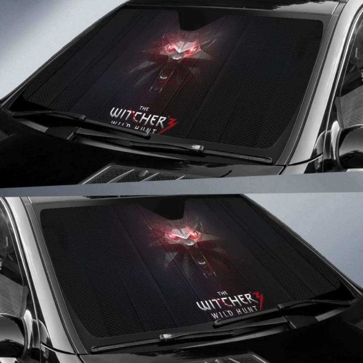 The Witcher 3 Ciri Car Sunshade 918b Universal Fit