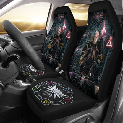 The Witcher Game Car Seat Covers Universal Fit 051012