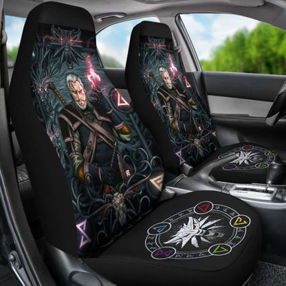 The Witcher Game Car Seat Covers Universal Fit 051012