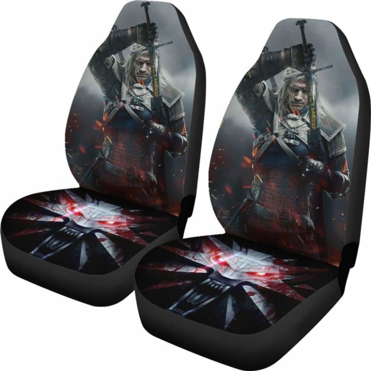 The Witcher Henry Carvill Car Seat Covers Universal Fit 051012