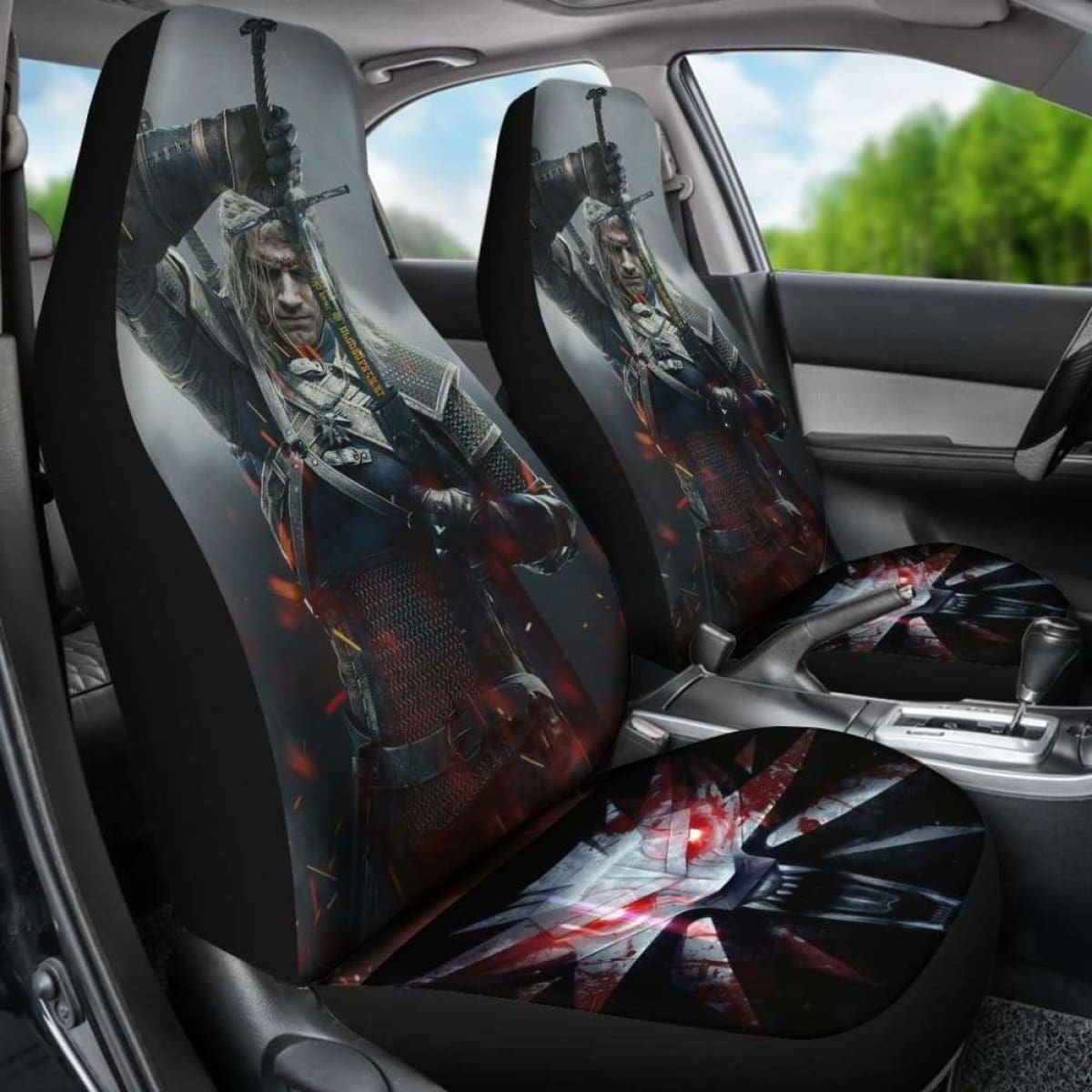 The Witcher Henry Carvill Car Seat Covers Universal Fit 051012
