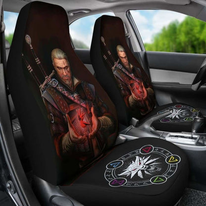 The Witcher Hunt Car Seat Covers Universal Fit 051012