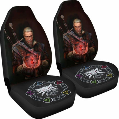 The Witcher Hunt Car Seat Covers Universal Fit 051012