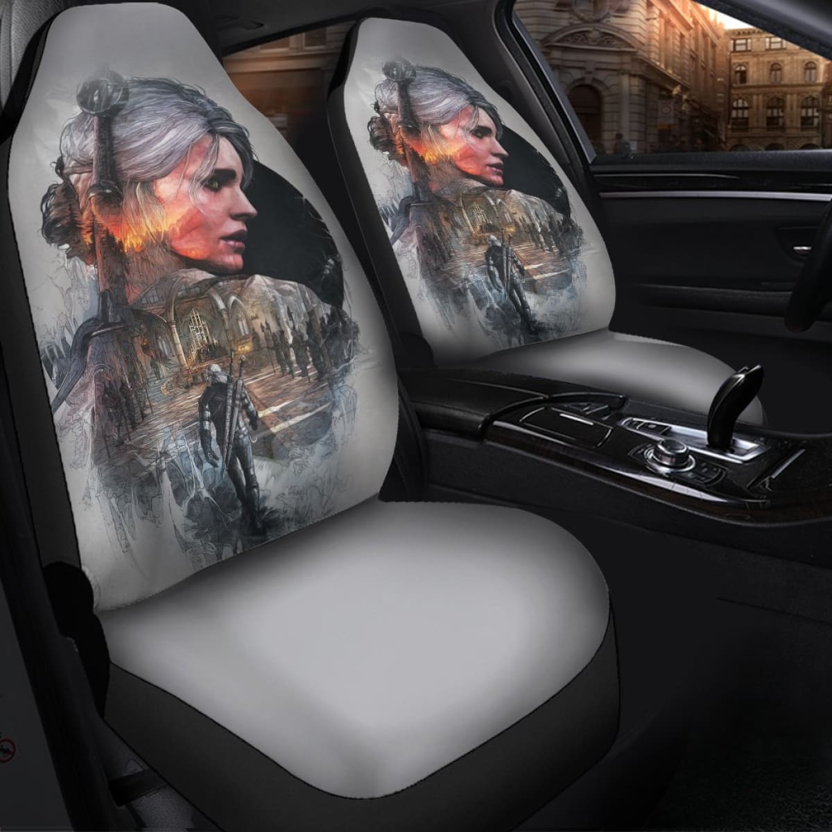 The Witcher Movie 3 Seat Covers Amazing Best Gift Ideas 2020 Universal Fit 090505