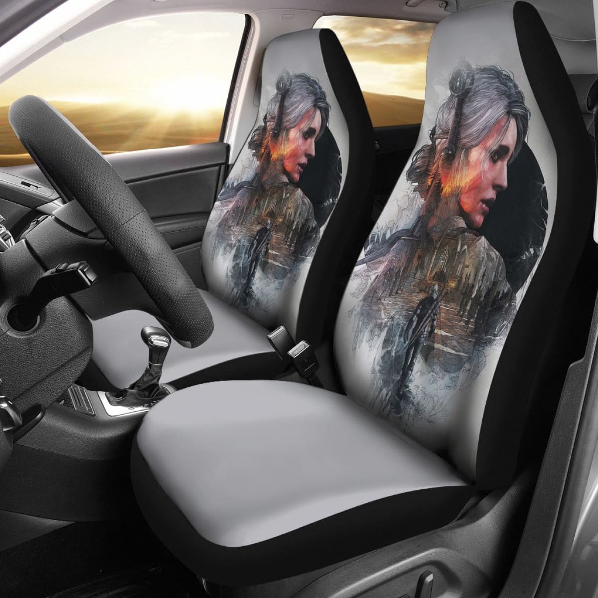 The Witcher Movie 3 Seat Covers Amazing Best Gift Ideas 2020 Universal Fit 090505