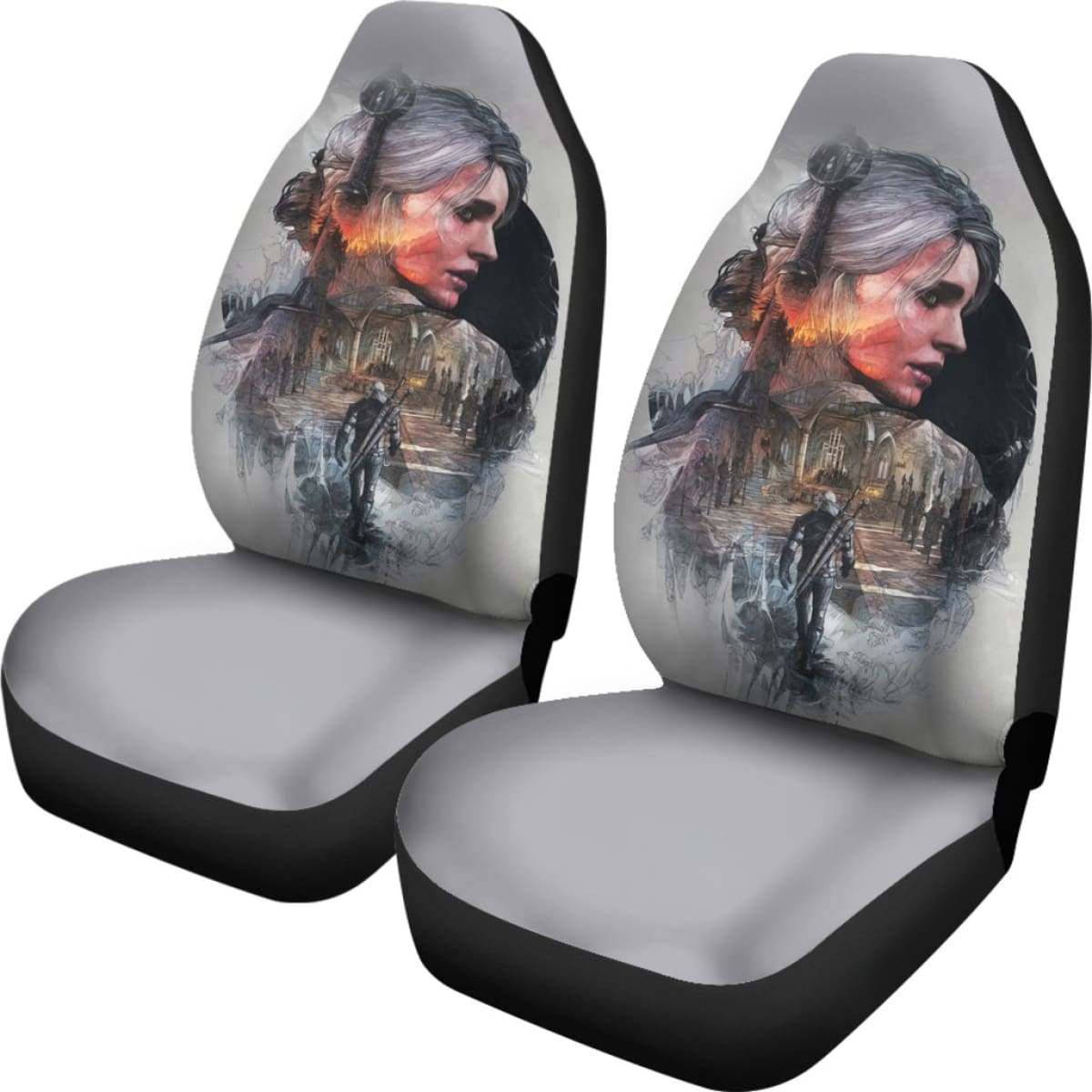 The Witcher Movie 3 Seat Covers Amazing Best Gift Ideas 2020 Universal Fit 090505