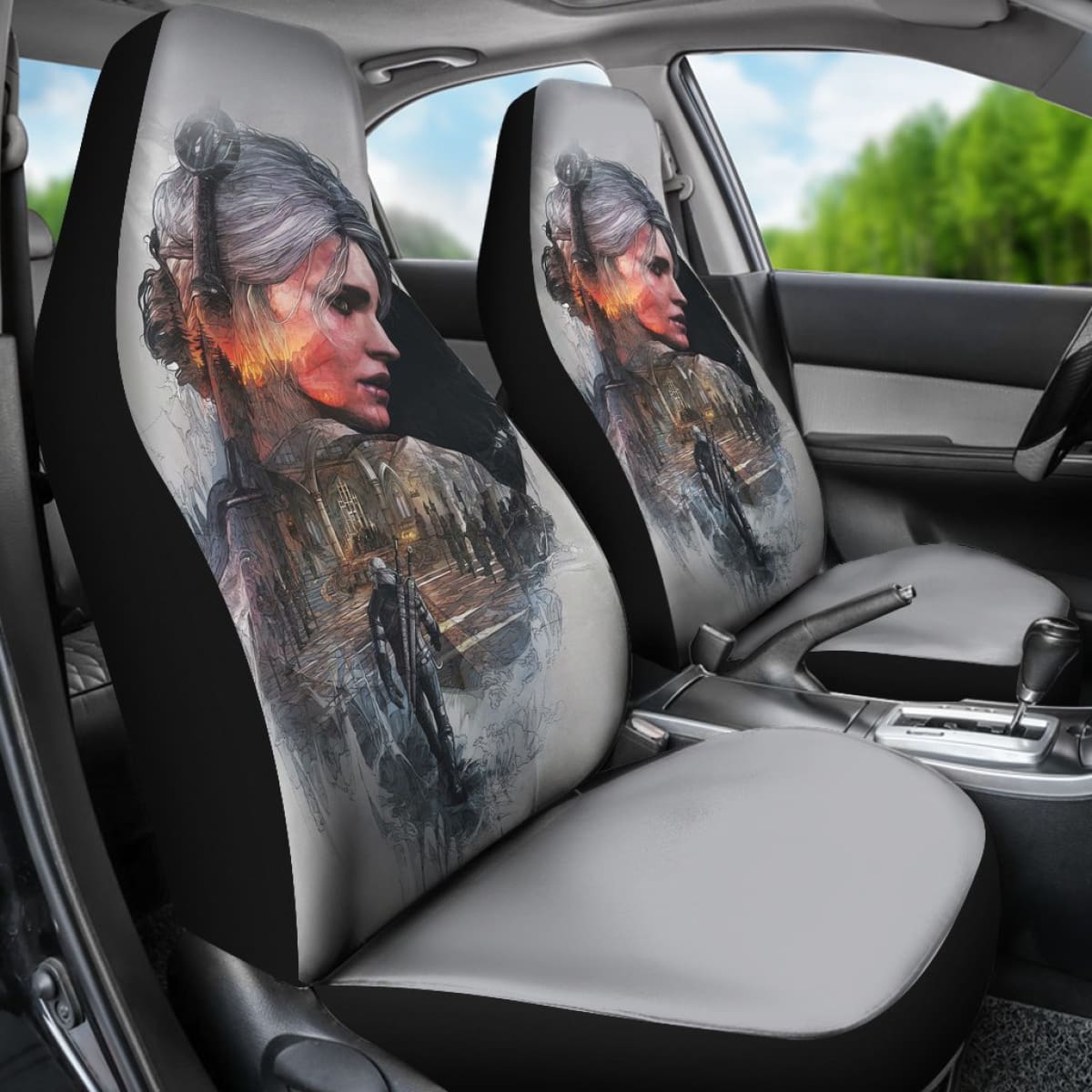 The Witcher Movie 3 Seat Covers Amazing Best Gift Ideas 2020 Universal Fit 090505