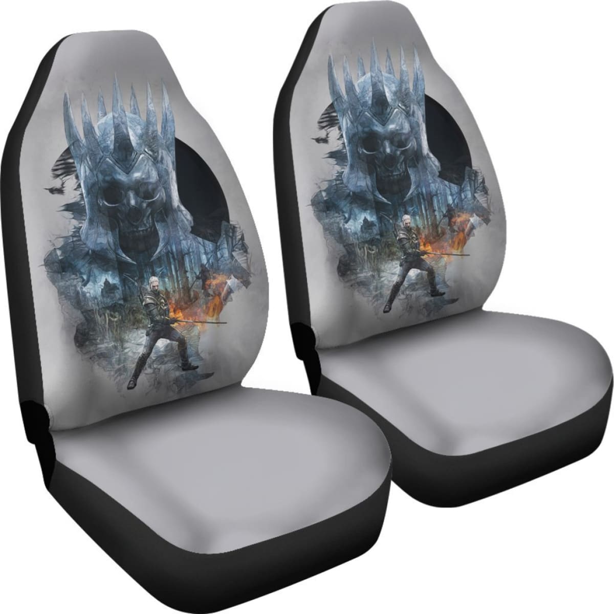 The Witcher Movie 2 Seat Covers Amazing Best Gift Ideas 2020 Universal Fit 090505
