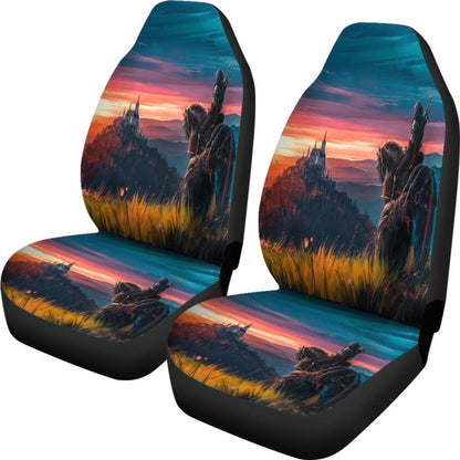 The Witcher Movie Sun Set Seat Covers Amazing Best Gift Ideas 2020 Universal Fit 090505