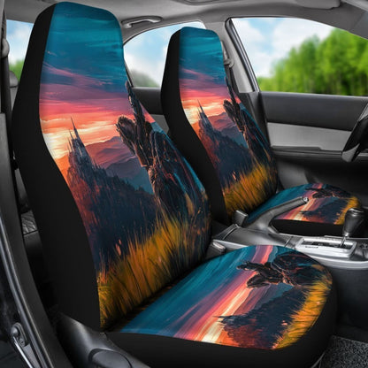 The Witcher Movie Sun Set Seat Covers Amazing Best Gift Ideas 2020 Universal Fit 090505