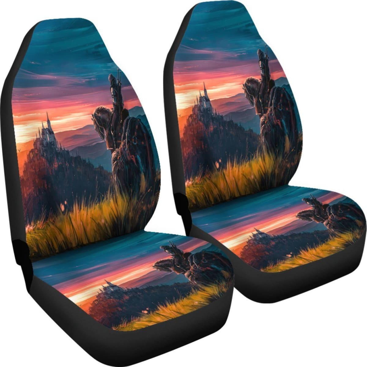 The Witcher Movie Sun Set Seat Covers Amazing Best Gift Ideas 2020 Universal Fit 090505