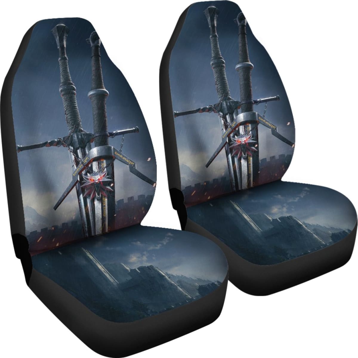 The Witcher Movie Sword Seat Covers Amazing Best Gift Ideas 2020 Universal Fit 090505