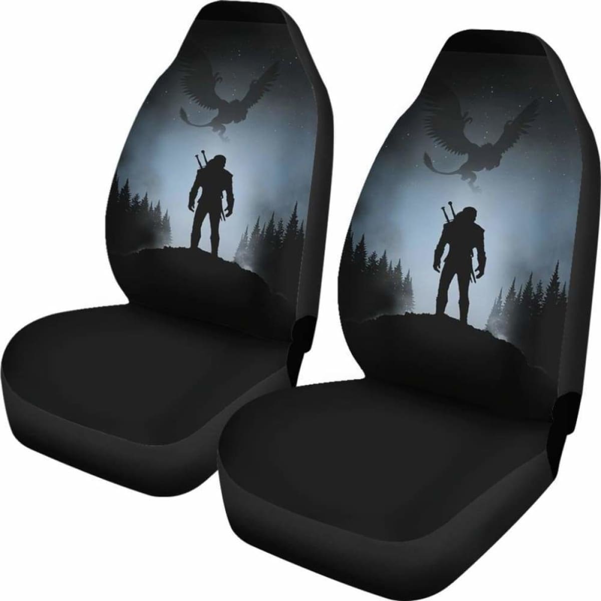 The Witcher Night Car Seat Covers Universal Fit 051012