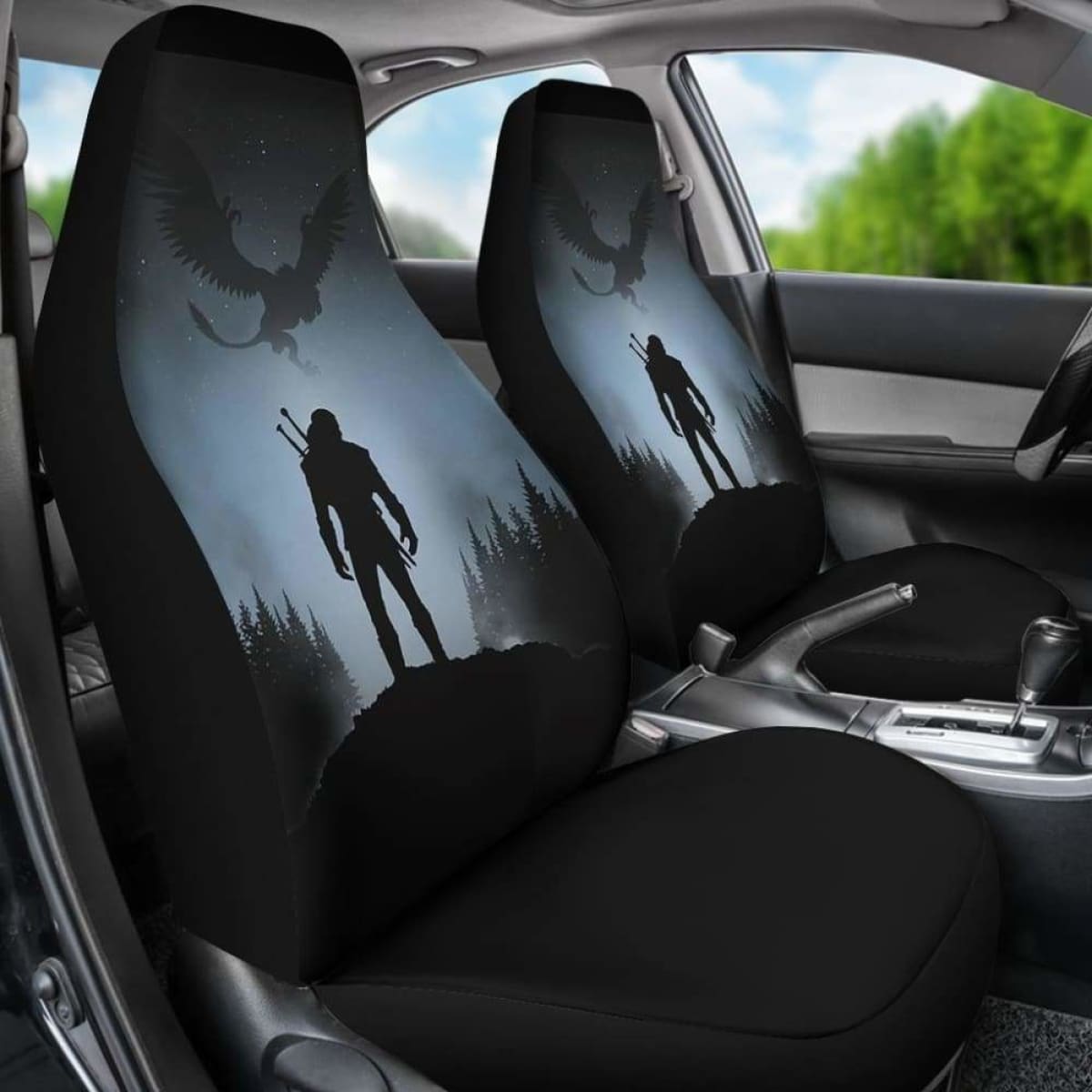 The Witcher Night Car Seat Covers Universal Fit 051012