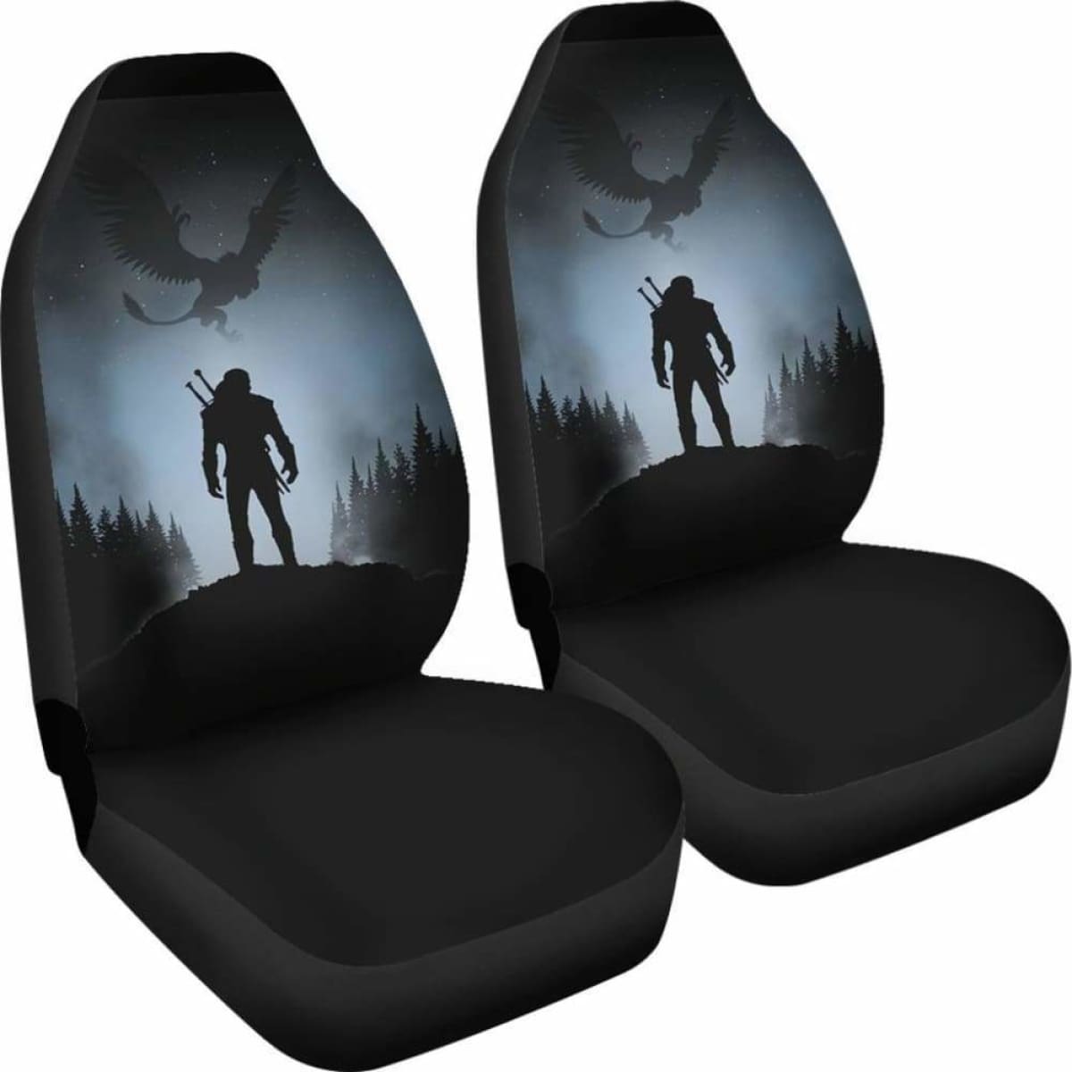 The Witcher Night Car Seat Covers Universal Fit 051012