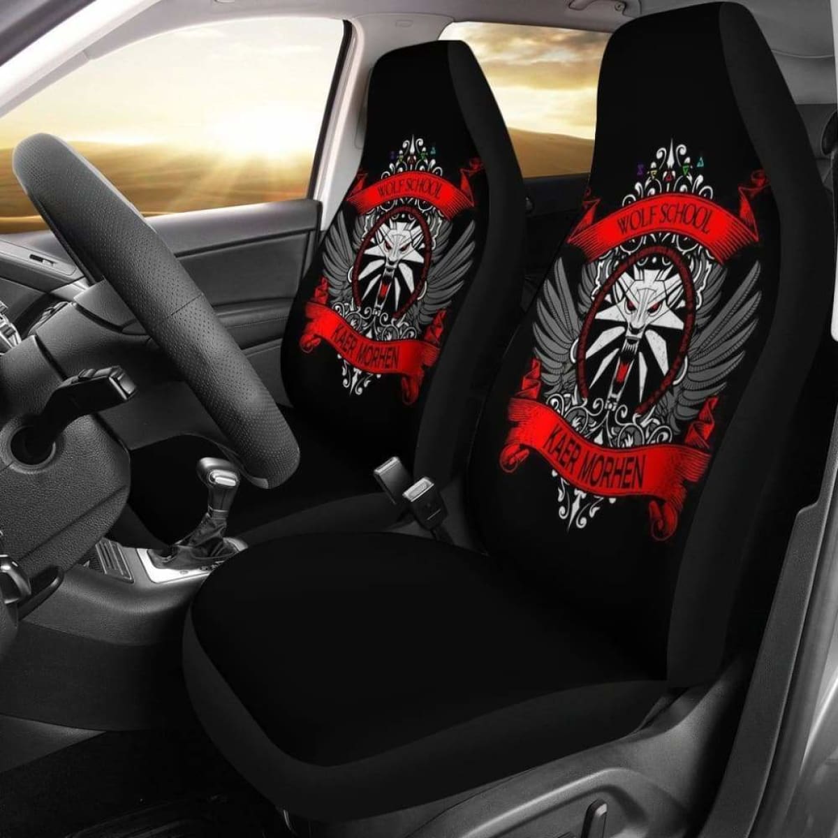 The Witcher Quote Car Seat Covers Universal Fit 051012