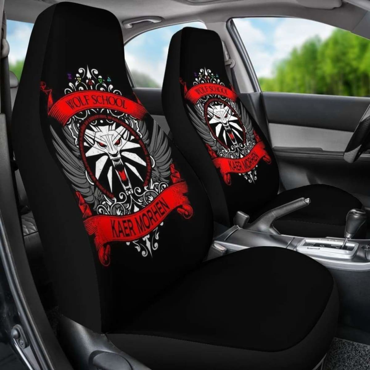 The Witcher Quote Car Seat Covers Universal Fit 051012