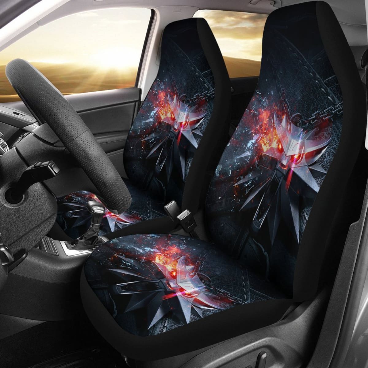 The Witcher Seat Covers Amazing Best Gift Ideas 2020 Universal Fit 090505