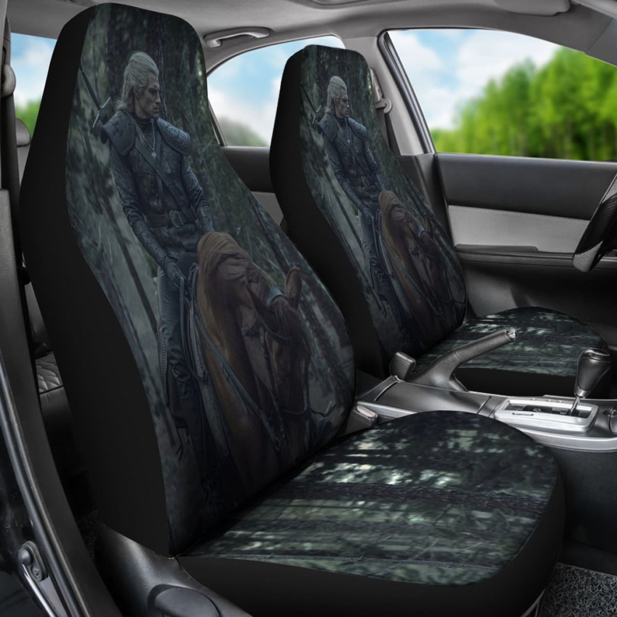 The Witcher Seat Covers Amazing Best Gift Ideas Universal Fit 090505
