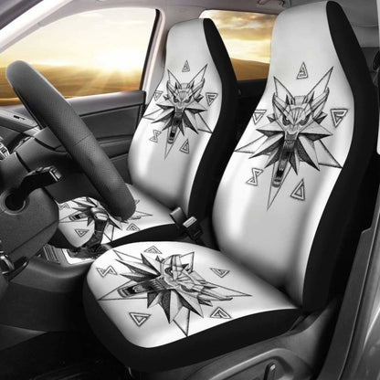 The Witcher Symbol Car Seat Covers Universal Fit 051012