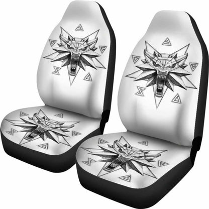 The Witcher Symbol Car Seat Covers Universal Fit 051012