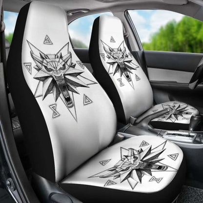 The Witcher Symbol Car Seat Covers Universal Fit 051012