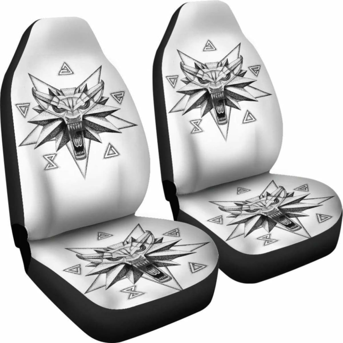 The Witcher Symbol Car Seat Covers Universal Fit 051012