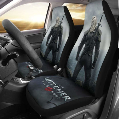 The Witcher 3: Wild Hunt Car Seat Covers Geralt Gaming 3D Universal Fit 051012