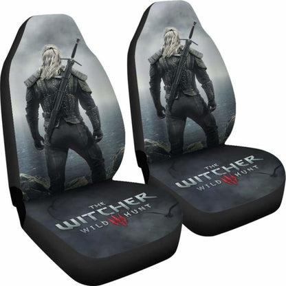 The Witcher 3: Wild Hunt Car Seat Covers Geralt Gaming 3D Universal Fit 051012