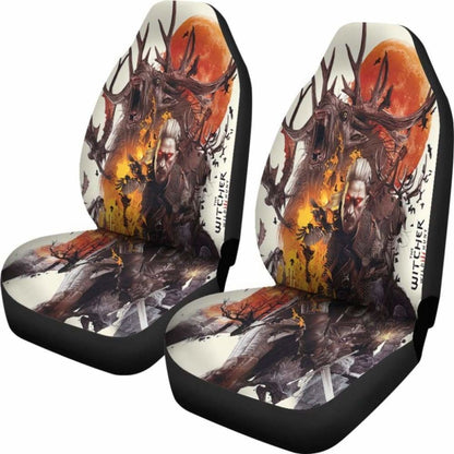 The Witcher 3 Wild Hunt Car Seat Covers Universal Fit 051012