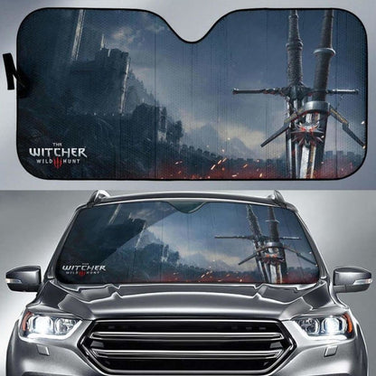 The Witcher 3: Wild Hunt Car Sun Shades Game Fan Gift Universal Fit 051012