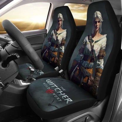 The Witcher 3: Wild Hunt Ciri Game Fan Gift Car Seat Covers Universal Fit 051012