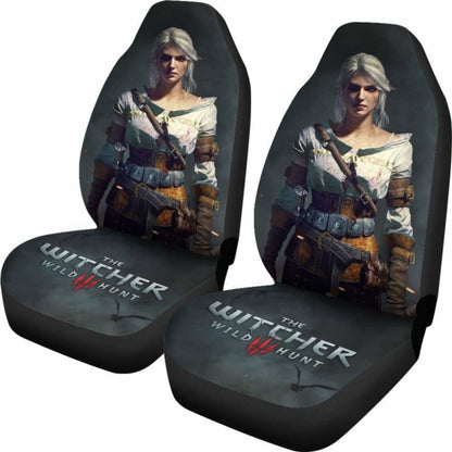 The Witcher 3: Wild Hunt Ciri Game Fan Gift Car Seat Covers Universal Fit 051012
