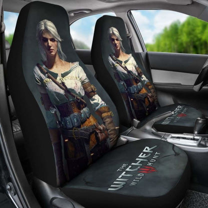 The Witcher 3: Wild Hunt Ciri Game Fan Gift Car Seat Covers Universal Fit 051012